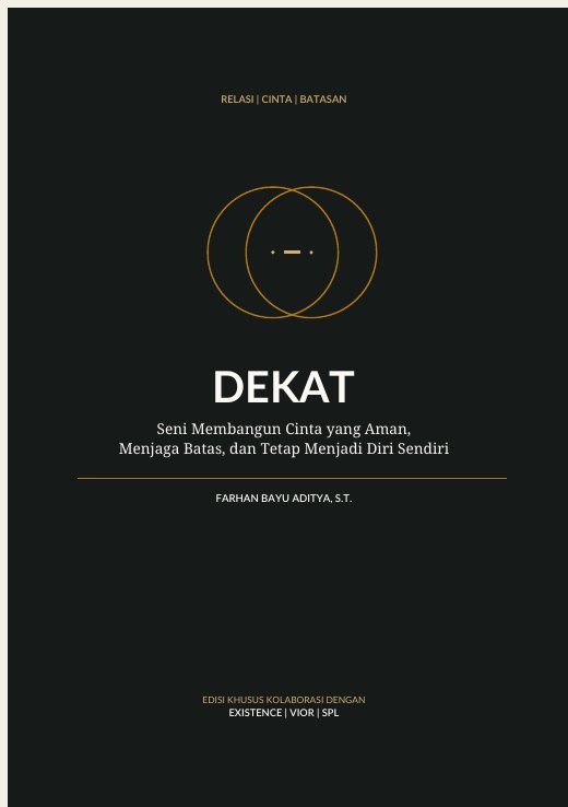 Sampul buku DEKAT