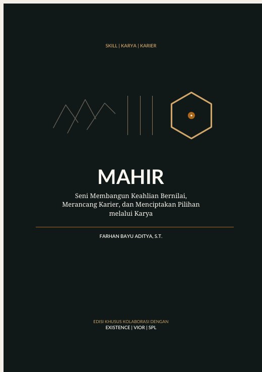 Sampul buku MAHIR