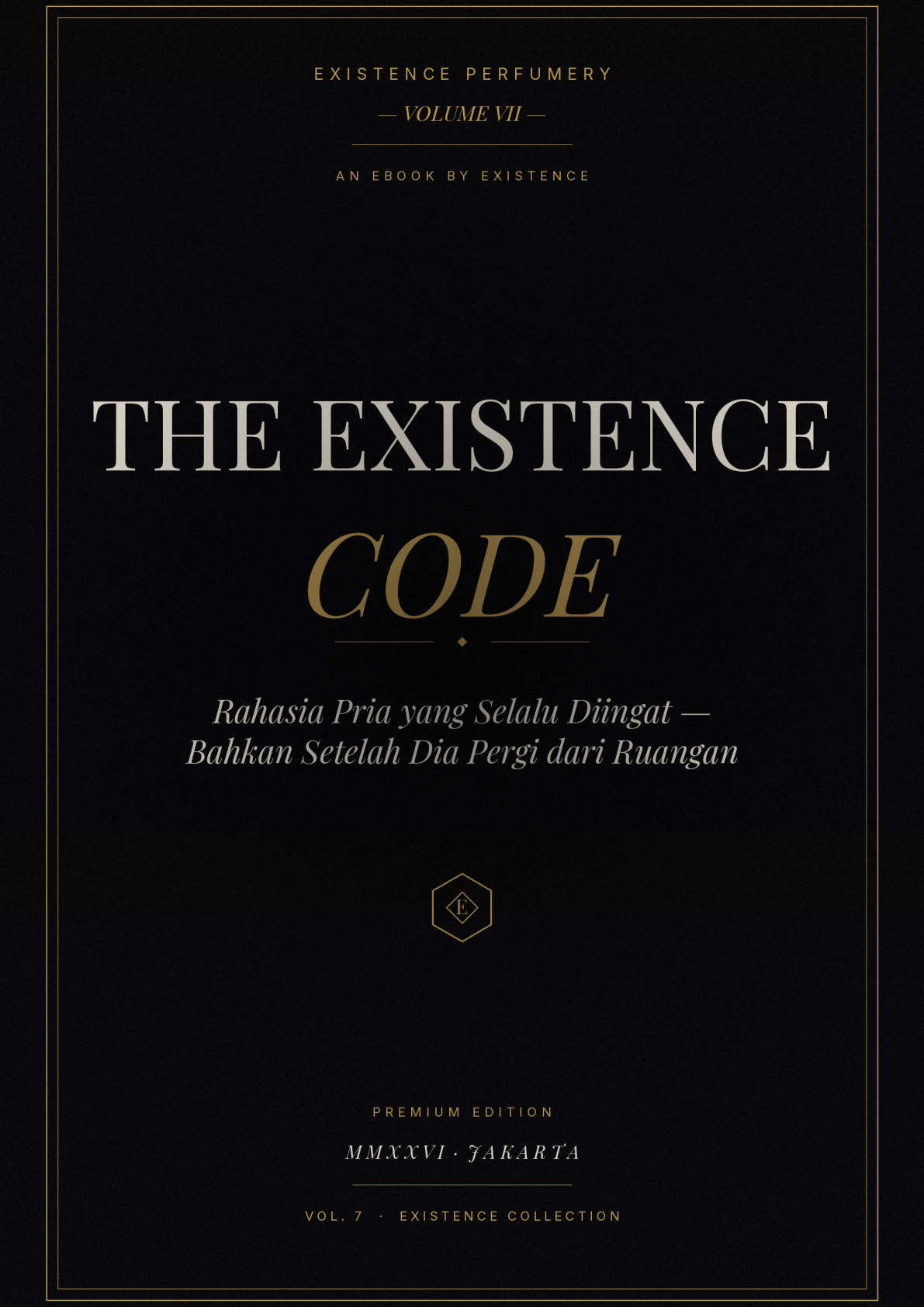 Volume VII — The Existence Code